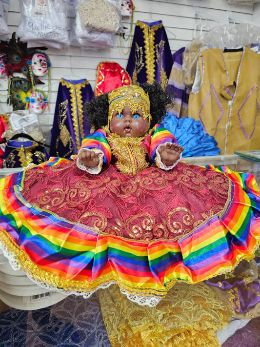 MUÑECA DE COLORES PEQUEÑA